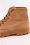 Celine Vintage Pre-owned Fabric boots Brown Dames - Thumbnail 4