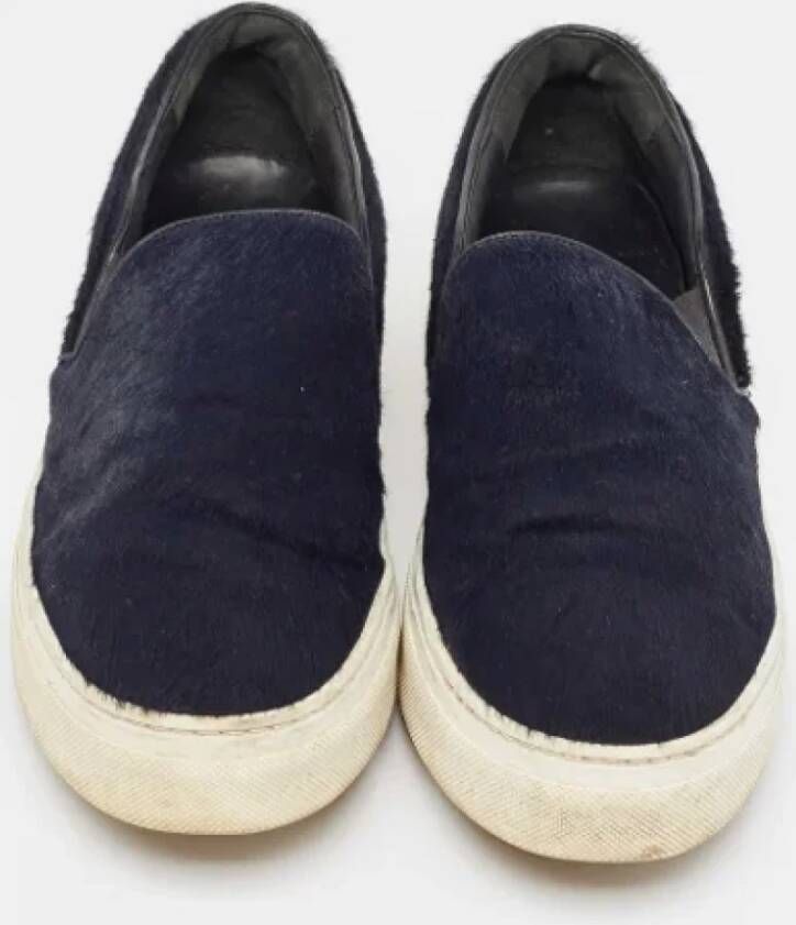 Celine Vintage Pre-owned Fabric sneakers Blue Dames
