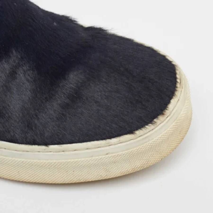 Celine Vintage Pre-owned Fabric sneakers Blue Dames
