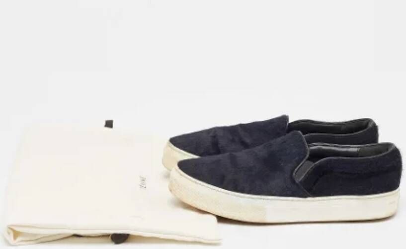Celine Vintage Pre-owned Fabric sneakers Blue Dames