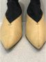 Celine Vintage Pre-owned Leather boots Beige Dames - Thumbnail 4