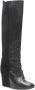 Celine Vintage Pre-owned Leather boots Black Dames - Thumbnail 2