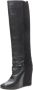 Celine Vintage Pre-owned Leather boots Black Dames - Thumbnail 4