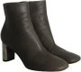 Celine Vintage Pre-owned Leather boots Gray Dames - Thumbnail 3