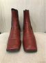 Celine Vintage Pre-owned Leather boots Red Dames - Thumbnail 2