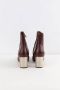 Celine Vintage Pre-owned Leather boots Red Dames - Thumbnail 2