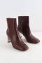 Celine Vintage Pre-owned Leather boots Red Dames - Thumbnail 3