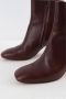 Celine Vintage Pre-owned Leather boots Red Dames - Thumbnail 5