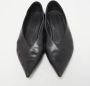 Celine Vintage Pre-owned Leather flats Black Dames - Thumbnail 3