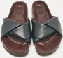 Celine Vintage Pre-owned Leather flats Blue Dames - Thumbnail 3