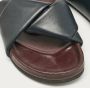 Celine Vintage Pre-owned Leather flats Blue Dames - Thumbnail 8