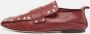 Celine Vintage Pre-owned Leather flats Red Dames - Thumbnail 2