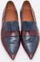 Celine Vintage Pre-owned Leather flats Red Dames - Thumbnail 3