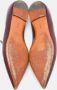 Celine Vintage Pre-owned Leather flats Red Dames - Thumbnail 6