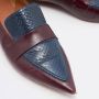 Celine Vintage Pre-owned Leather flats Red Dames - Thumbnail 7