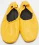 Celine Vintage Pre-owned Leather flats Yellow Dames - Thumbnail 3