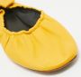 Celine Vintage Pre-owned Leather flats Yellow Dames - Thumbnail 8