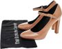 Celine Vintage Pre-owned Leather heels Beige Dames - Thumbnail 7