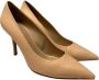 Celine Vintage Pre-owned Leather heels Beige Dames - Thumbnail 3