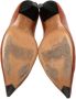 Celine Vintage Pre-owned Leather heels Brown Dames - Thumbnail 5
