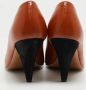 Celine Vintage Pre-owned Leather heels Brown Dames - Thumbnail 4