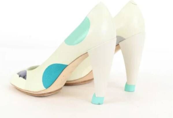 Celine Vintage Pre-owned Leather heels Multicolor Dames