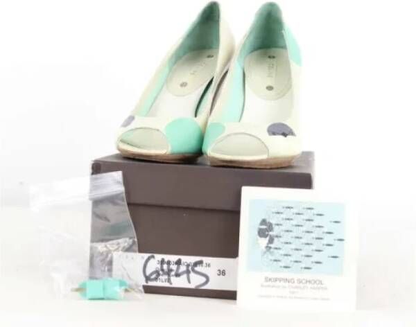 Celine Vintage Pre-owned Leather heels Multicolor Dames