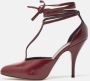 Celine Vintage Pre-owned Leather heels Red Dames - Thumbnail 2