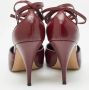 Celine Vintage Pre-owned Leather heels Red Dames - Thumbnail 5