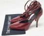 Celine Vintage Pre-owned Leather heels Red Dames - Thumbnail 9