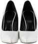 Celine Vintage Pre-owned Leather heels White Dames - Thumbnail 2