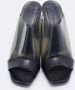Celine Vintage Pre-owned Leather sandals Black Dames - Thumbnail 3