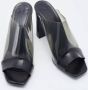 Celine Vintage Pre-owned Leather sandals Black Dames - Thumbnail 4
