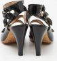 Celine Vintage Pre-owned Leather sandals Black Dames - Thumbnail 5