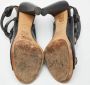 Celine Vintage Pre-owned Leather sandals Black Dames - Thumbnail 6