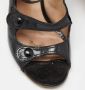 Celine Vintage Pre-owned Leather sandals Black Dames - Thumbnail 7