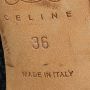 Celine Vintage Pre-owned Leather sandals Black Dames - Thumbnail 8