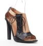 Celine Vintage Pre-owned Leather sandals Black Dames - Thumbnail 2