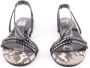 Celine Vintage Pre-owned Leather sandals Black Dames - Thumbnail 2