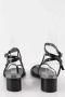 Celine Vintage Pre-owned Leather sandals Black Dames - Thumbnail 2
