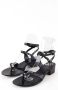 Celine Vintage Pre-owned Leather sandals Black Dames - Thumbnail 3