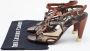 Celine Vintage Pre-owned Leather sandals Brown Dames - Thumbnail 9