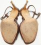 Celine Vintage Pre-owned Leather sandals Brown Dames - Thumbnail 5