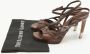 Celine Vintage Pre-owned Leather sandals Brown Dames - Thumbnail 8