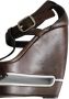 Celine Vintage Pre-owned Leather sandals Brown Dames - Thumbnail 9
