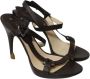Celine Vintage Pre-owned Leather sandals Brown Dames - Thumbnail 3