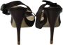 Celine Vintage Pre-owned Leather sandals Brown Dames - Thumbnail 4