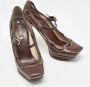 Celine Vintage Pre-owned Leather sandals Brown Dames - Thumbnail 4