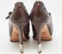 Celine Vintage Pre-owned Leather sandals Brown Dames - Thumbnail 5