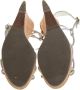 Celine Vintage Pre-owned Leather sandals Gray Dames - Thumbnail 5